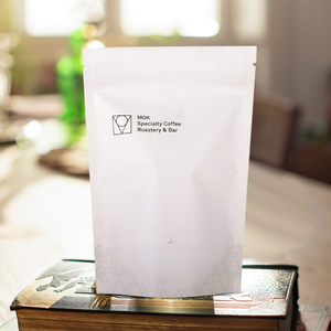 Sachets debout en papier kraft durable pour café torréfié
