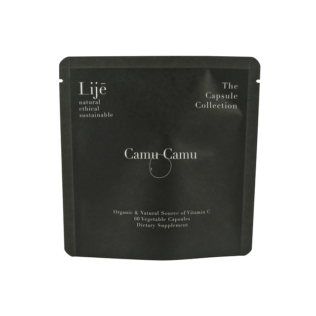 Sacs d'emballage de suppléments recyclables à base de bio