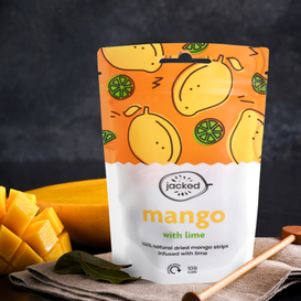 Emballage alimentaire durable recyclé #4 respectueux de l'environnement pour fruits secs biologiques