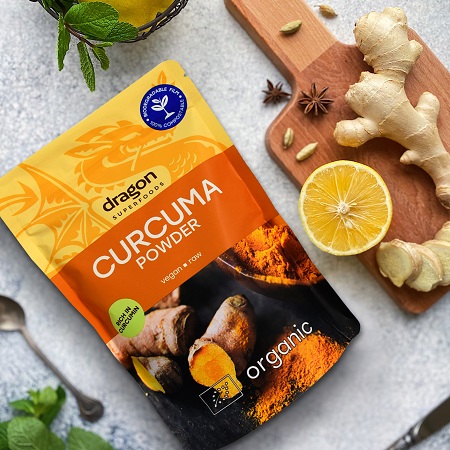 sachet de poudre de prot&eacute;ines organiques