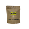 Logo personnalisé Matériau compostable Pochettes debout personnalisées en gros