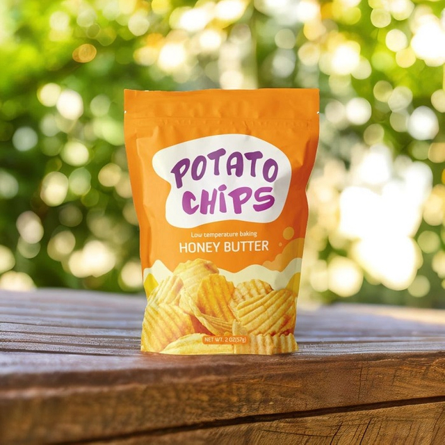 Composting imprimé numérique Stand up Sacs à puce personnalisables refermables