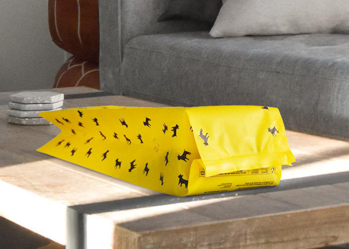 sacs d'emballage de th&eacute; de sac &agrave; soufflet lat&eacute;ral