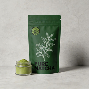Emballage de thé Matcha de conception personnalisée recyclable