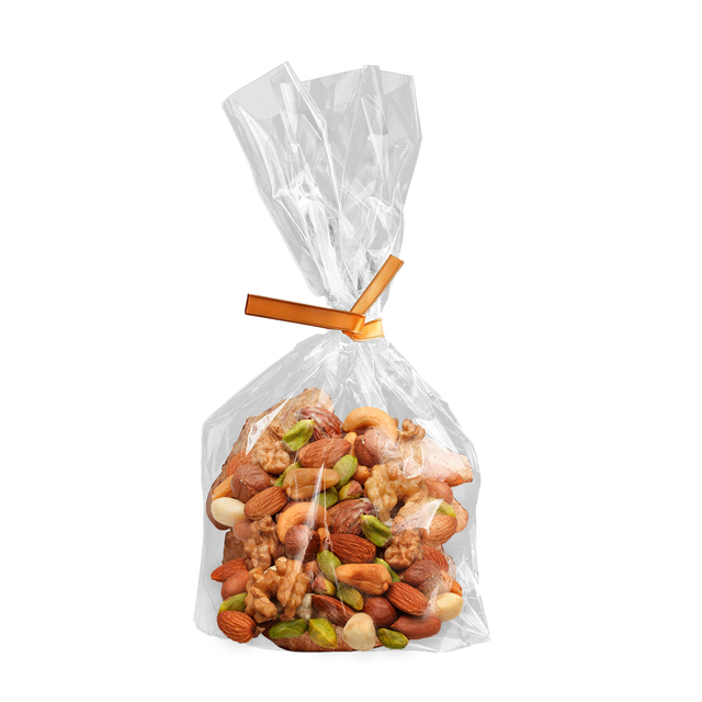 Sacs de marchandises séchées organiques à fond à gousset compostables pour noix