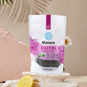 Poches recyclables de tirette de dessus zip-lock de finition mate pour l'emballage de condiment de Xilitol