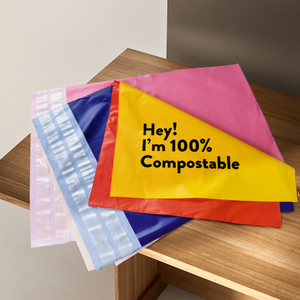 enveloppes personnalisées 100 % compostables à la maison