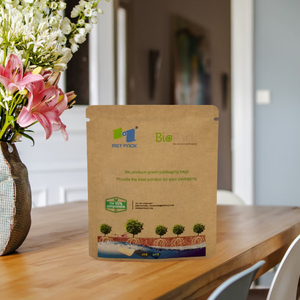 Impression personnalisée d'emballages compostables durables respectueux de l'environnement pour les aliments biologiques