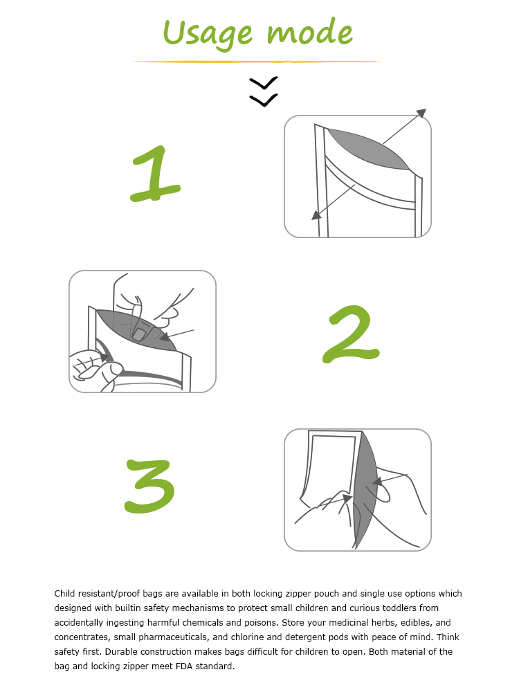 sacs anti-odeurs personnalis&eacute;s