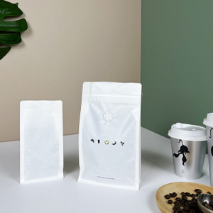 Sac en papier de riz biodégradable Emballage flexible premium pour les petits torréfacteurs de café