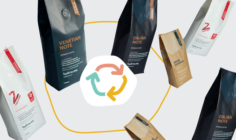 Recycler les sacs &agrave; caf&eacute;