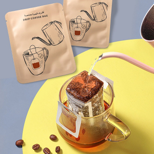 Soupchable en aluminium durable sur mesure Individu Sac à café Drip Emballages EAU