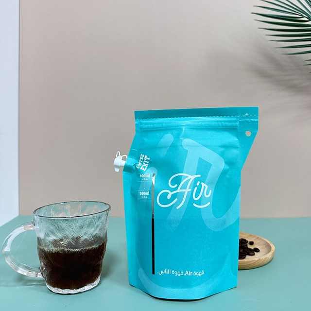 Vitop Valve Custom Stand Up Cold Brew Coffee Sachets