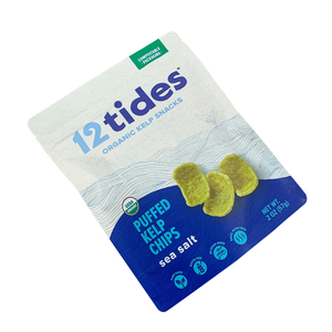 Sachet Stand Up 100% Compostable pour 12 Chips Tides