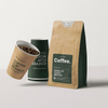 Sacs à café compostables avec valve