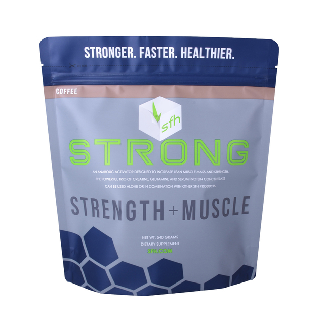 Sacs d'emballage de vitamines recyclables à base de bio