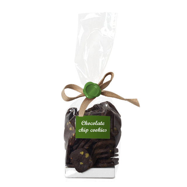 Sacs de chocolat en cellophane