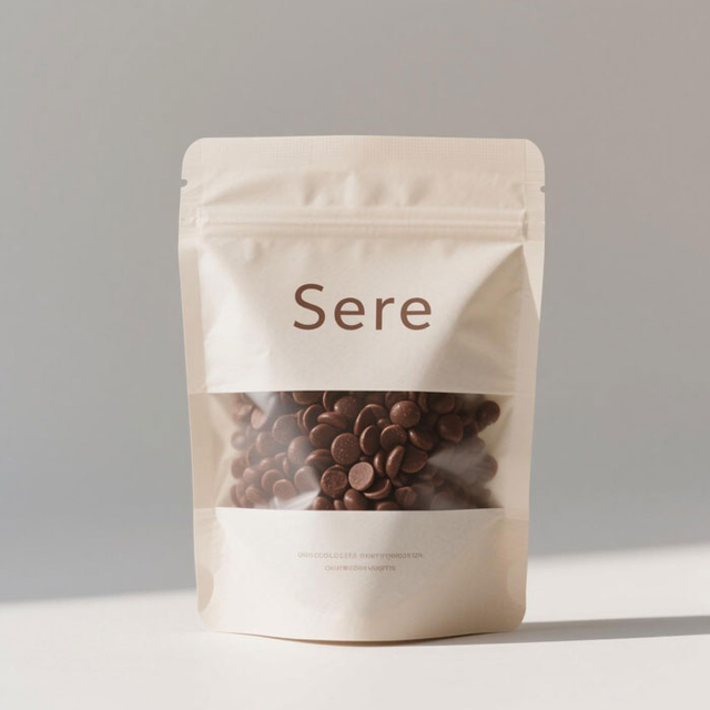 Emballage de pochettes de chocolat durables