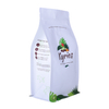 Sac à fond plat biodégradable personnalisé pour thé au café biologique
