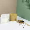 La fermeture éclair compostable à la maison de finition brillante tiennent les sacs à l'épreuve des enfants pour les produits comestibles