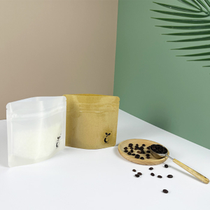 La fermeture éclair compostable à la maison de finition brillante tiennent les sacs à l'épreuve des enfants pour les produits comestibles