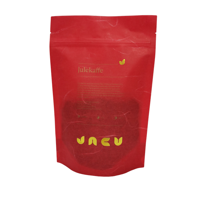 Sacs de café en papier de riz thermoscellés imprimés sur mesure 250g