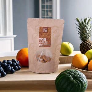 Sacs alimentaires à fermeture à glissière personnalisées à la fermeture à glisse personnalisées bon marché avec logo pour biscuits de boulangerie