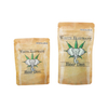 Pochette d'emballage de graines de cannabis Cbd de mauvaises herbes recyclables personnalisées avec fermeture à glissière à l'épreuve des enfants