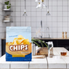 Gravure imprimant l'emballage compostable de chips de pomme de terre de sac de puce de 6 onces