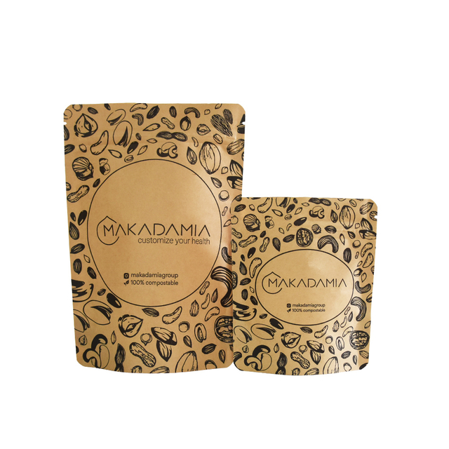 Sacs de noix recyclables à base bio