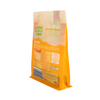 Sac d'emballage alimentaire biodégradable à fond plat
