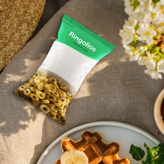 Emballage personnalisé gratuit de pochette d'oreiller de joint arrière de film de Rollstock de conception de PFAS pour des puces