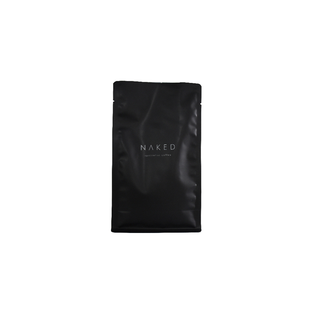 Sac de café à fond plat d'impression personnalisée avec fermeture à glissière recyclable