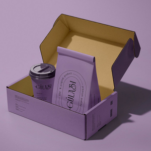 Emballage de café recyclable de conception de marque personnalisée vide pour le commerce électronique