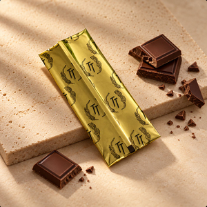 Emballage flexible et personnalisé pour barres de chocolat
