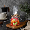 Sacs à gousset à fond plat transparents thermoscellables pour bonbons