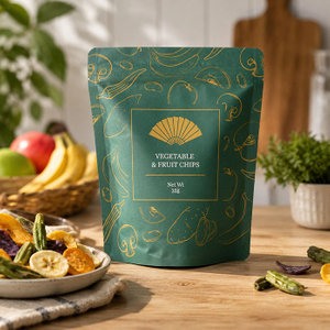 Mini sacs de chips mélangés personnalisés compostables personnalisés