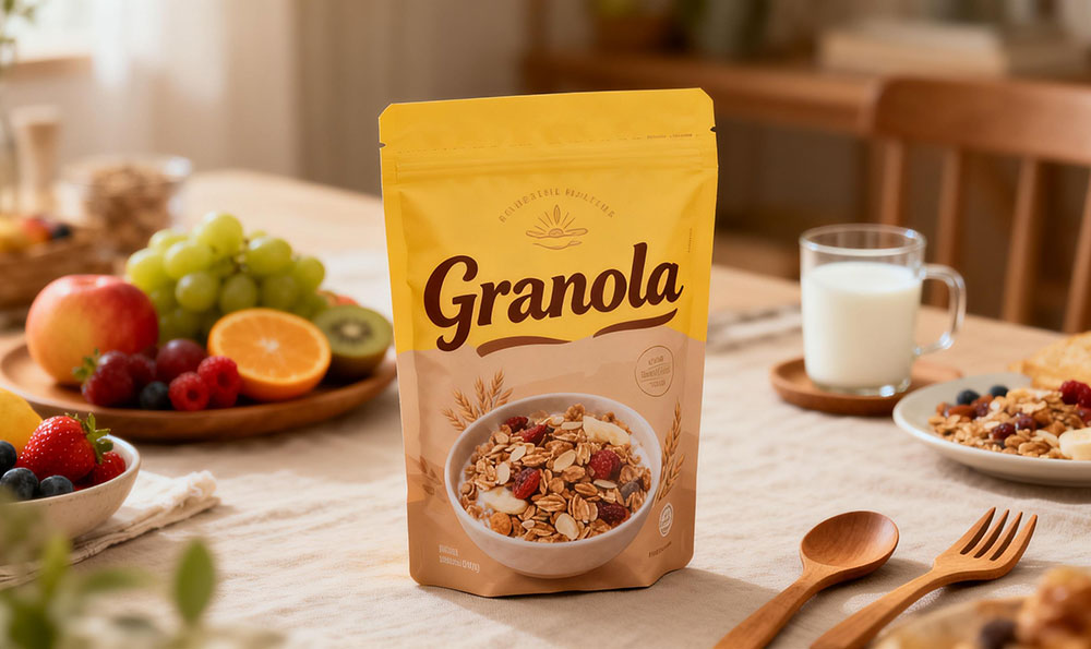 meilleur emballage pour granola