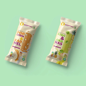 Film de scellage à froid pour wraps de barres glacées riches en protéines