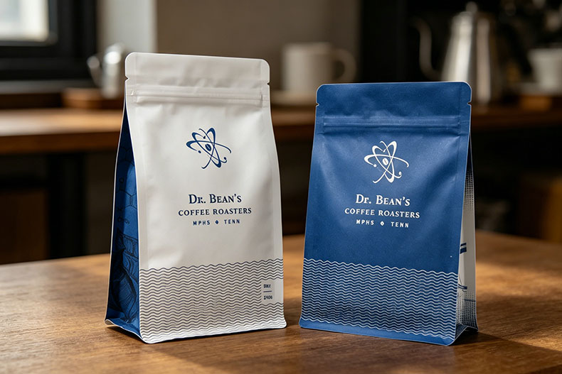 vente en gros sacs de caf&eacute; personnalis&eacute;s de 12 oz