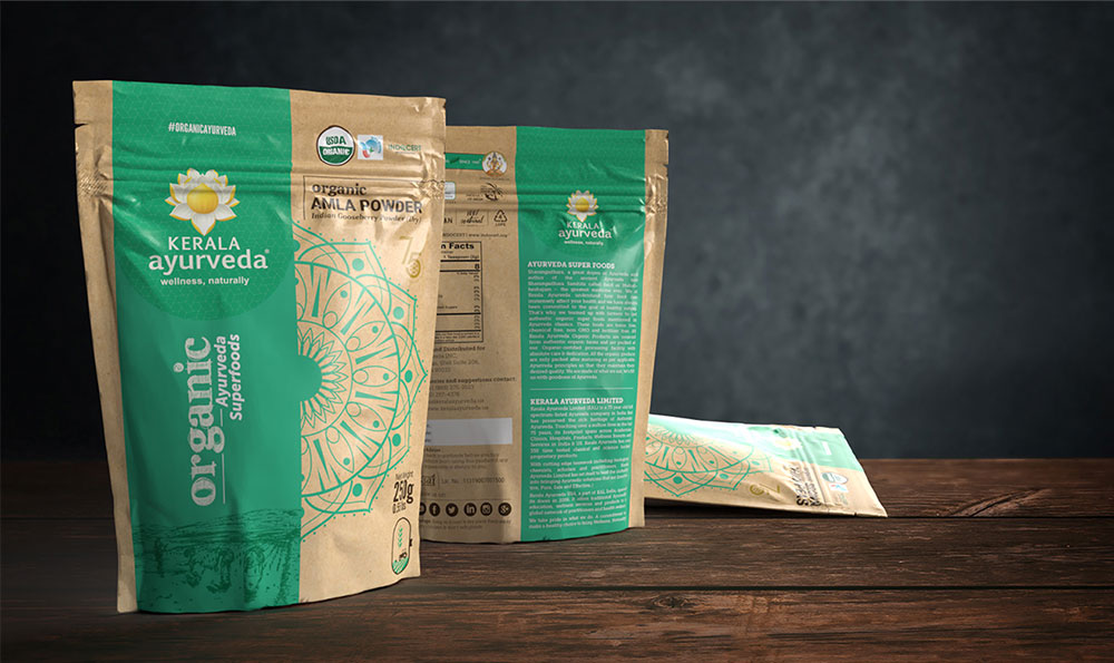 sacs de superaliments biologiques