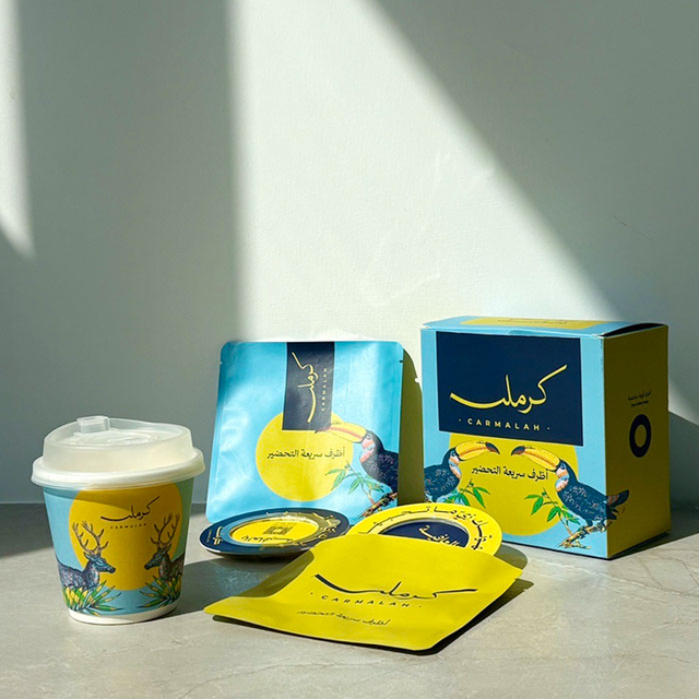 Emballage de café goutte à goutte de conception personnalisée