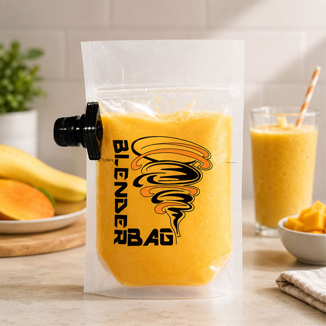 Sachets de smoothies protéinés biologiques sans BPA en gros