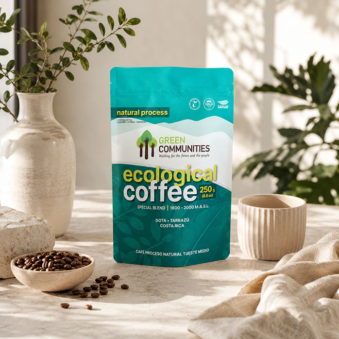 Sacs à café compostables personnalisés