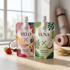 Sachets de smoothies protéinés biologiques sans BPA en gros
