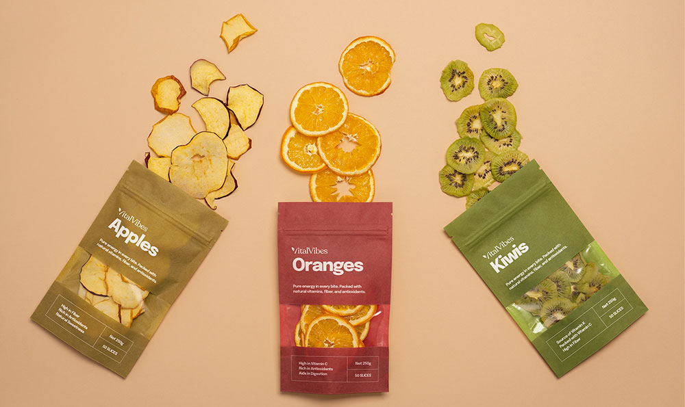 emballage de fruits secs