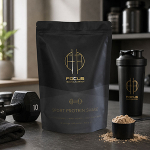 Sachets stand-up compostables imprimés sur mesure pour suppléments