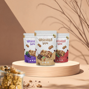 Meilleurs emballages de sacs de granola protéinés personnalisés en gros