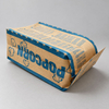 Sac de pop-corn en papier personnalisé sans PFAS pour micro-ondes